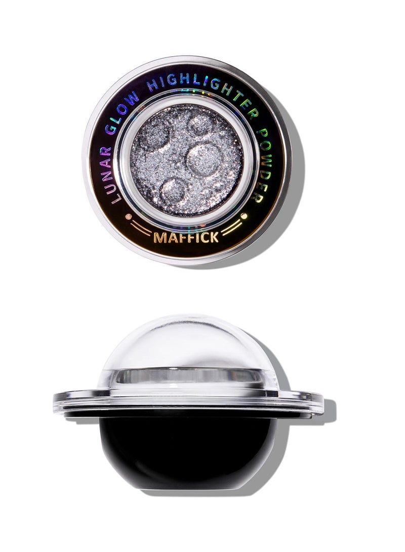 Maffick Highligher  highlighting Powder - Shimmer Face Makeup Compact for a Natural Glow