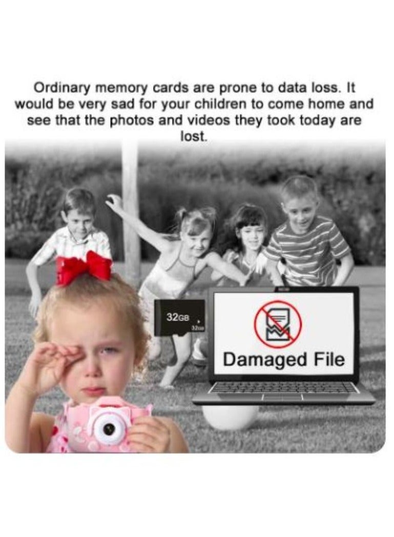 Kids Instant Camera Thermal Printer Paper Photo Video Cameras Record Hd Children Digital Camera Print Camara