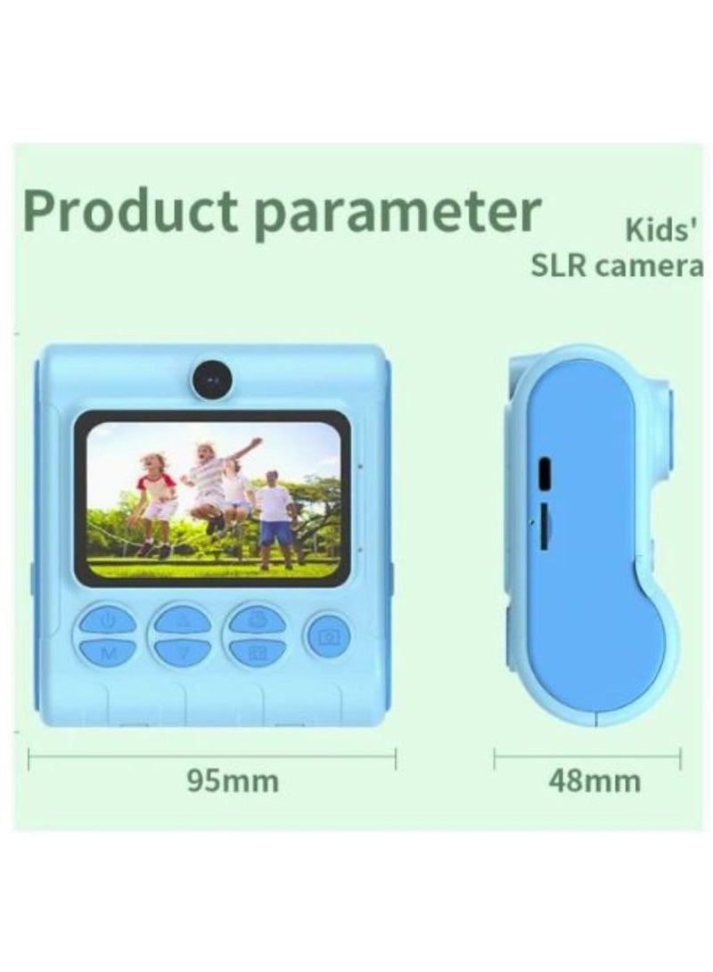 Lk-001 2000mAh 2.4 Inch Screen Instantane Print Camera Long Lifespan Multi-Lingual Kids Camera