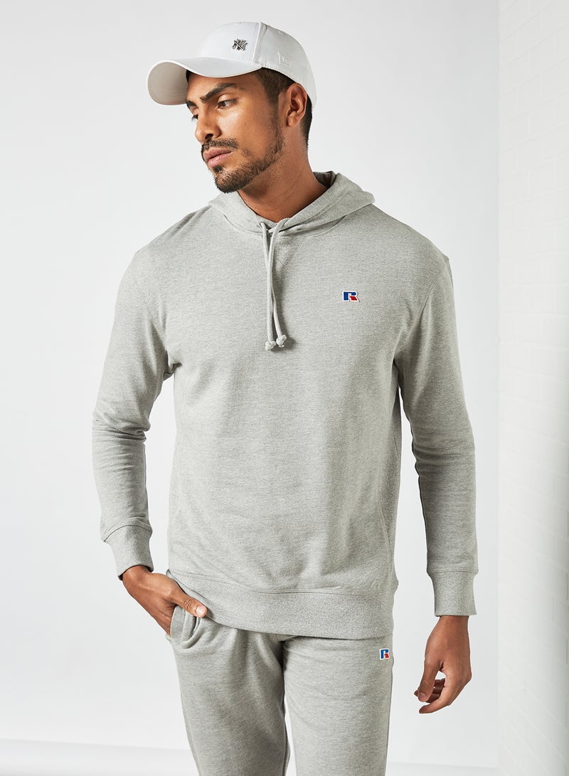 Mason Logo Hoodie Grey