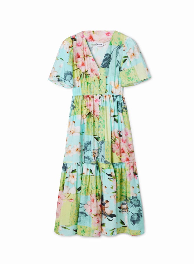 Cherry Blossom Midi Dress