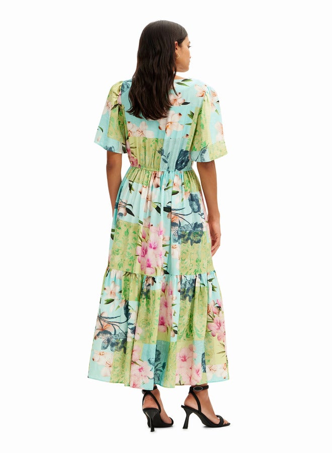 Cherry Blossom Midi Dress