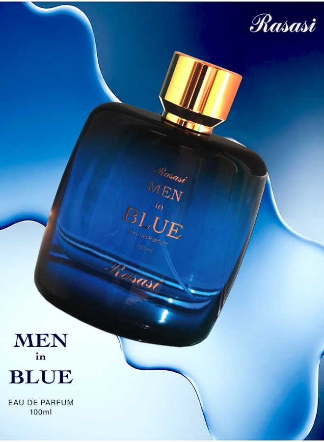 Men In Blue Eau De Parfum For Men 100Ml 100ml