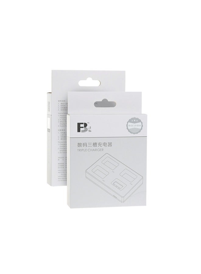LP-E6 Charger for Canon Cameras R5 R6 5D3 5D4 70D 80D 5D2 - Battery Charger