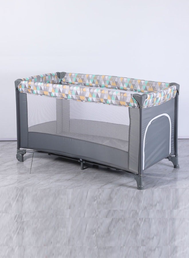 Multifunctional Portable Folding Crib And Playbed Ideal For Newborns And Toddlers With Travel Carry Bag