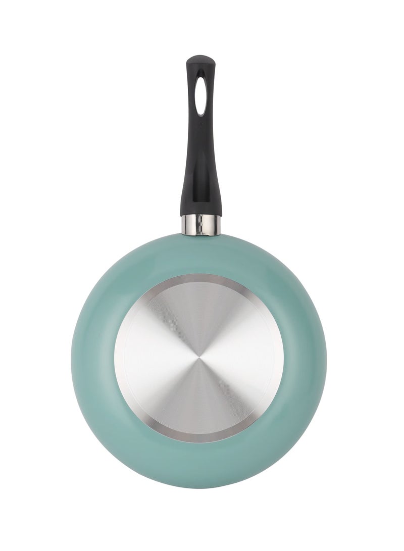 3 Piece Nonstick Cookware Set DC2898 16 cm saucepan with lid and a 24 cm frypan. assorted color