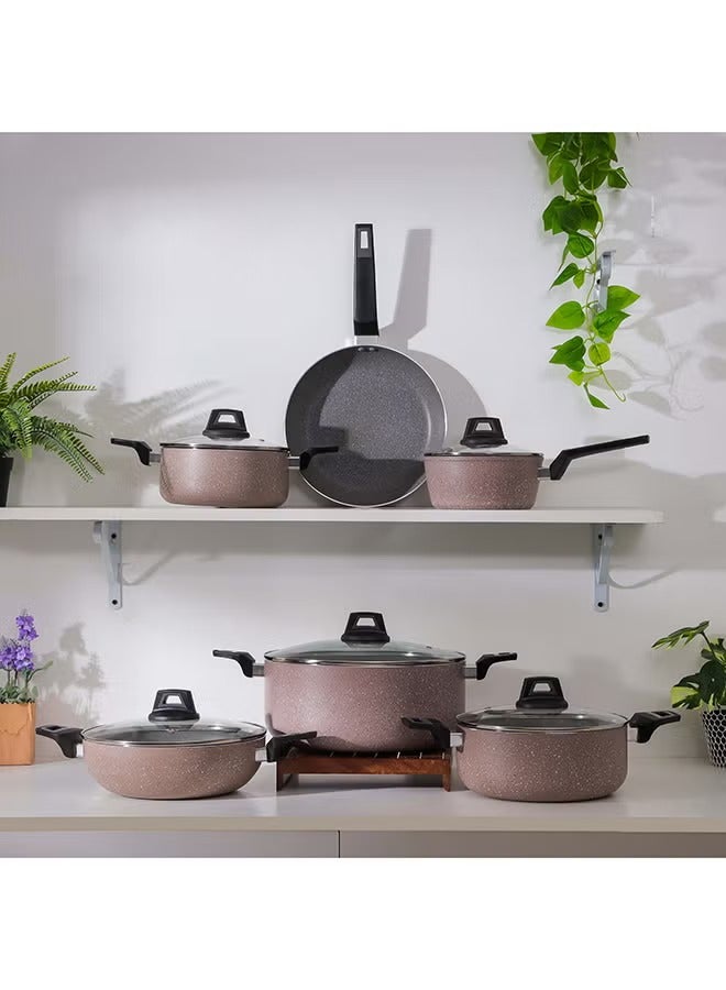DelCasa Emerald 13 Piece Non-Stick Cookware Set DC2283
