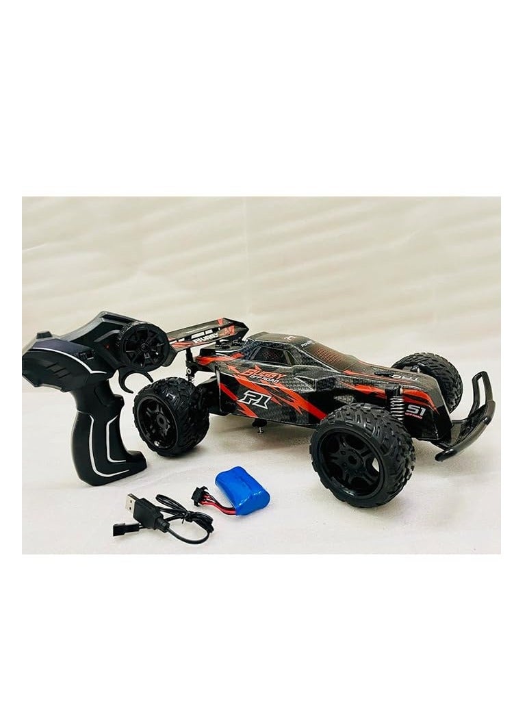 Rc Car, 1/14 Scale 2.4Ghz Remote Control Car, 4Wd 15Km/H High Speed Racing Car, Off-Road Buggy Drift Car