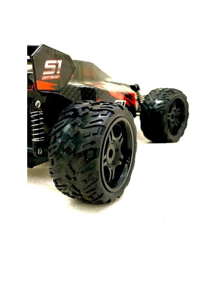 Rc Car, 1/14 Scale 2.4Ghz Remote Control Car, 4Wd 15Km/H High Speed Racing Car, Off-Road Buggy Drift Car