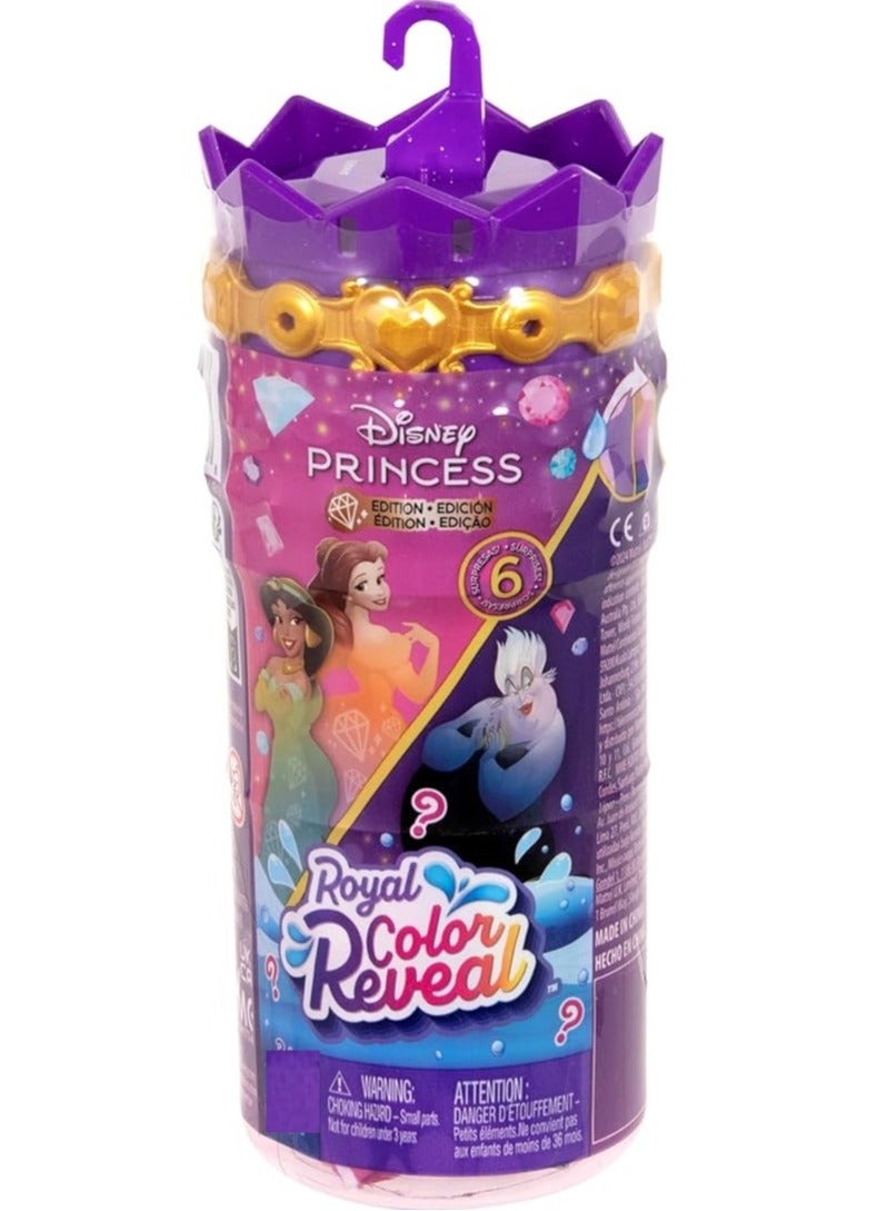 1 Piece Only, Assorted/Character May Vary - Disney Princess Royal Color Reveal Princess vs Villains Edition