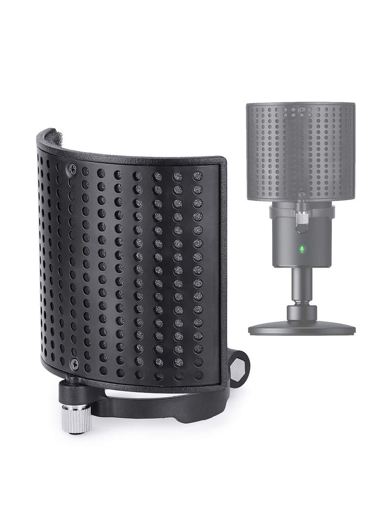 for Razer Seiren X Mic Pop Filter, Three Layers Filter Microphone Wind Pop Screen Mask Shield For Razer Seiren X Mic to Improve Sound Quality