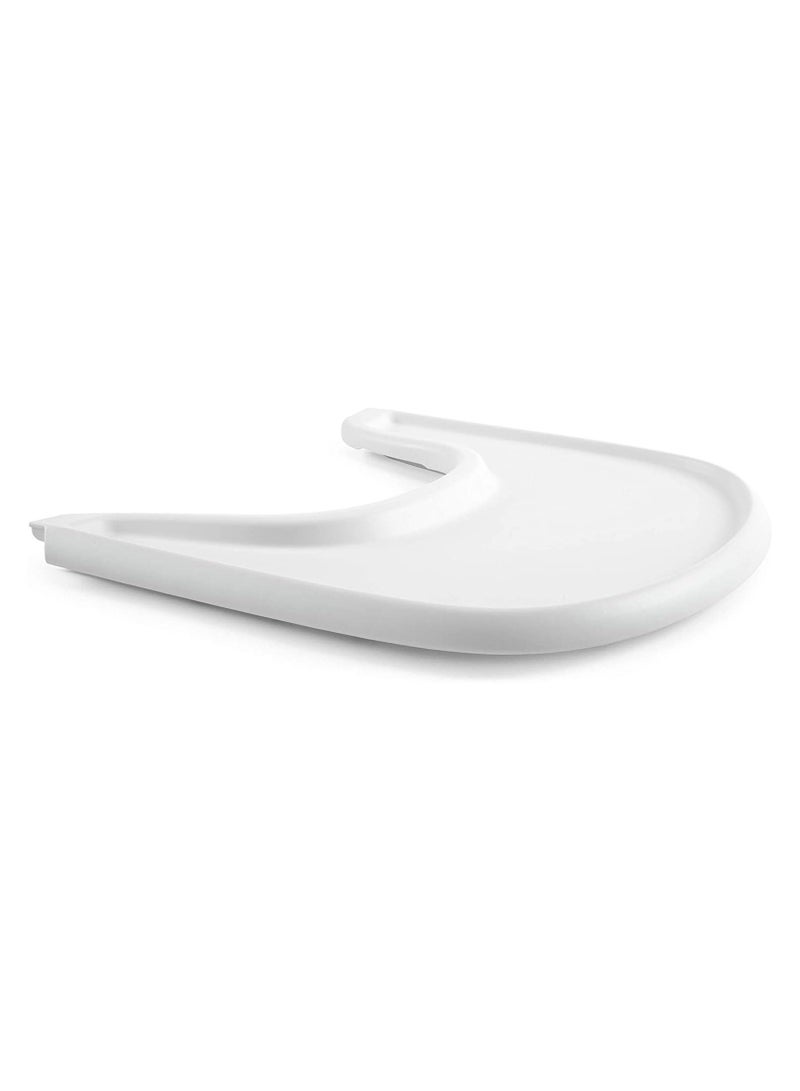 Stokke Tray, White - Designed Exclusively for Tripp Trapp Chair + Tripp Trapp Baby Set - Convenient to Use and Clean - Made with BPA-Free Plastic - Suitable for Toddlers 6-36 Months