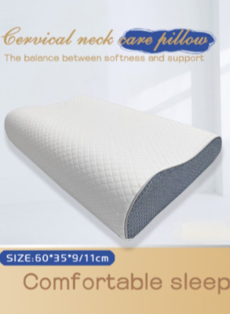 Soft Memory Pillow Comfortable and better sleep. Avoid Neck Pain, Shoulder Pain, Cervical pain.