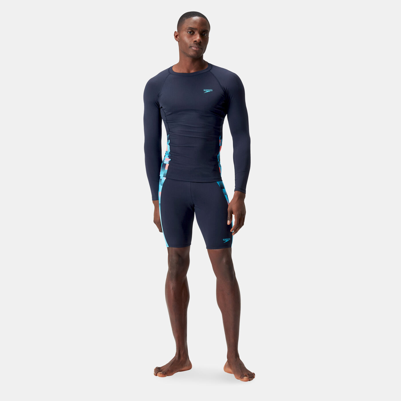 Mens Endurance+ Splice Swimming Rashguard