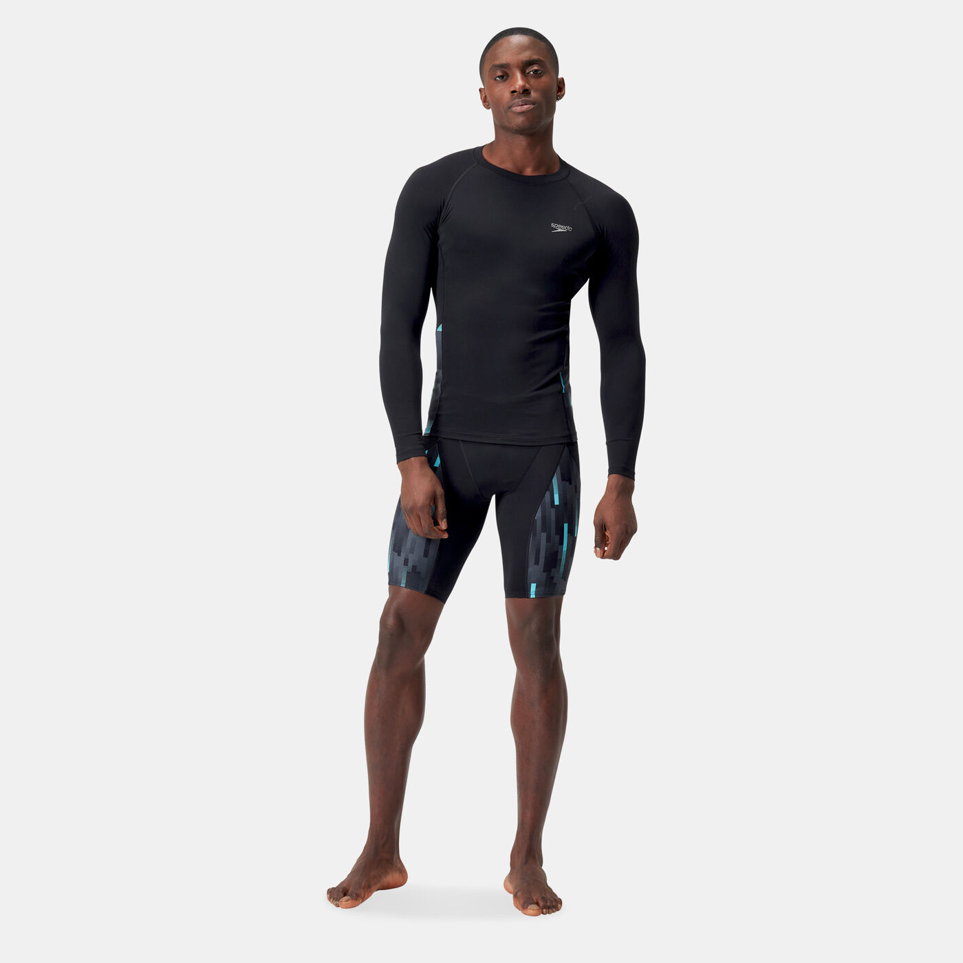 Mens Endurance+ Splice Swimming Rashguard