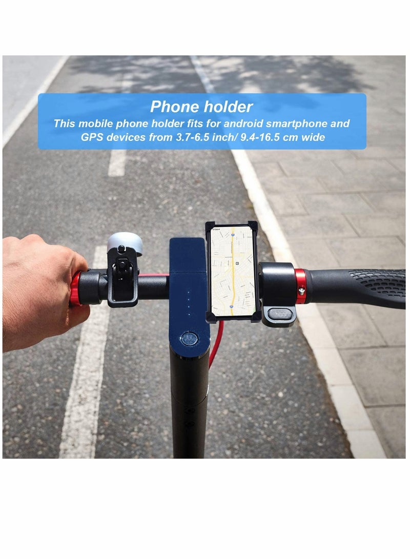 Bicycle Phone Holder, Portable Hand Carrying Handle, Straps Carrying Handle, Bandage Belt Webbing, Scooter Carrying Accessories, for Xiaomi M365 Mi, for Electric Scooter, Bicycle