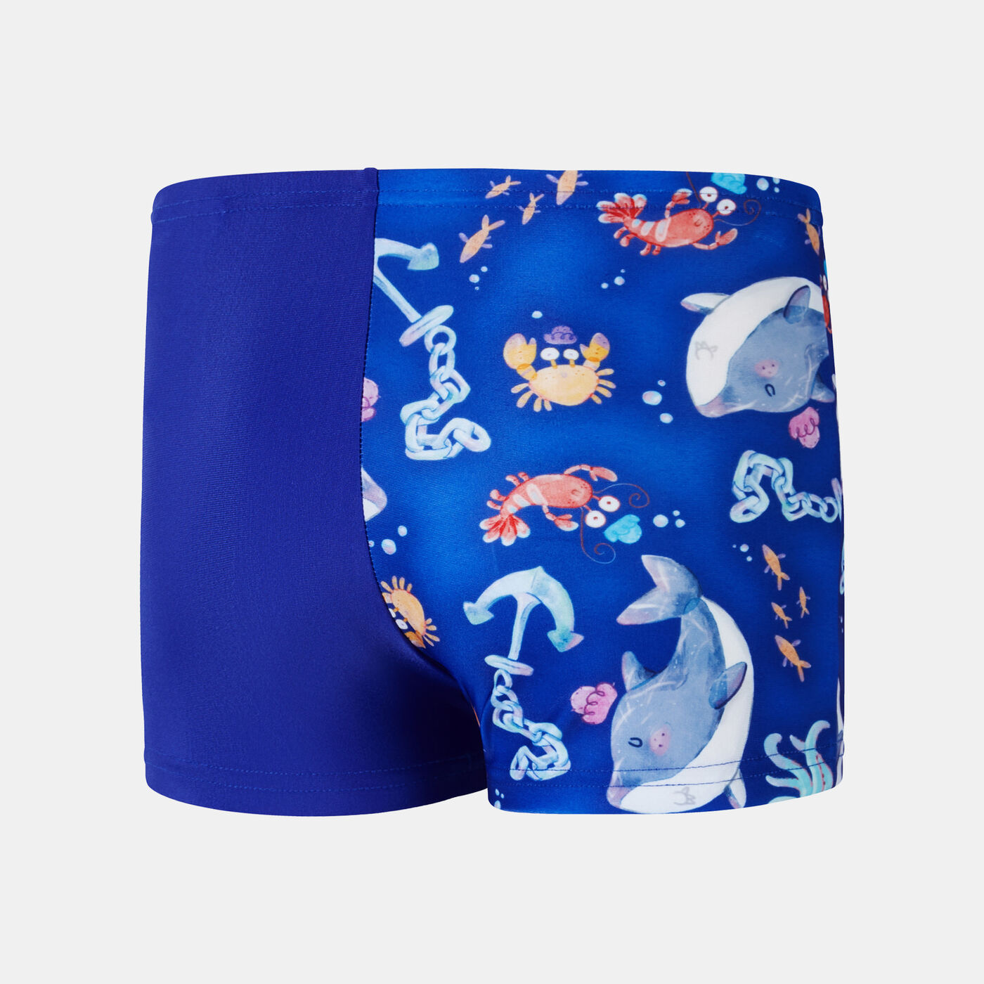 Kids' Digital Allover Swimming Shorts
