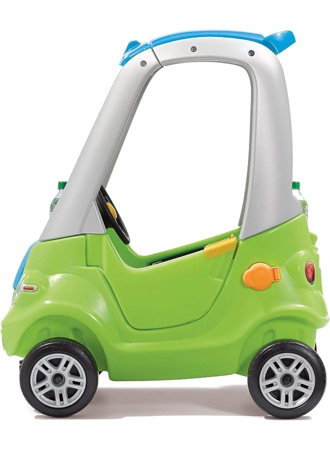 RBW TOYS Easy Turn Coupe Refresh Riding Car Toy, Rideon Small Twisting Baby Toy Car | Kindergarten Toddler for indoor/outdoor Removable Floorboard and Built-In Grip Handle (GREEN)