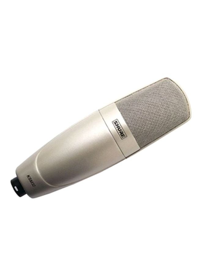 Cardioid Condenser Microphone Silver