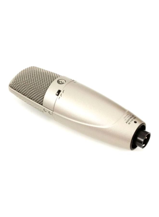 Cardioid Condenser Microphone Silver