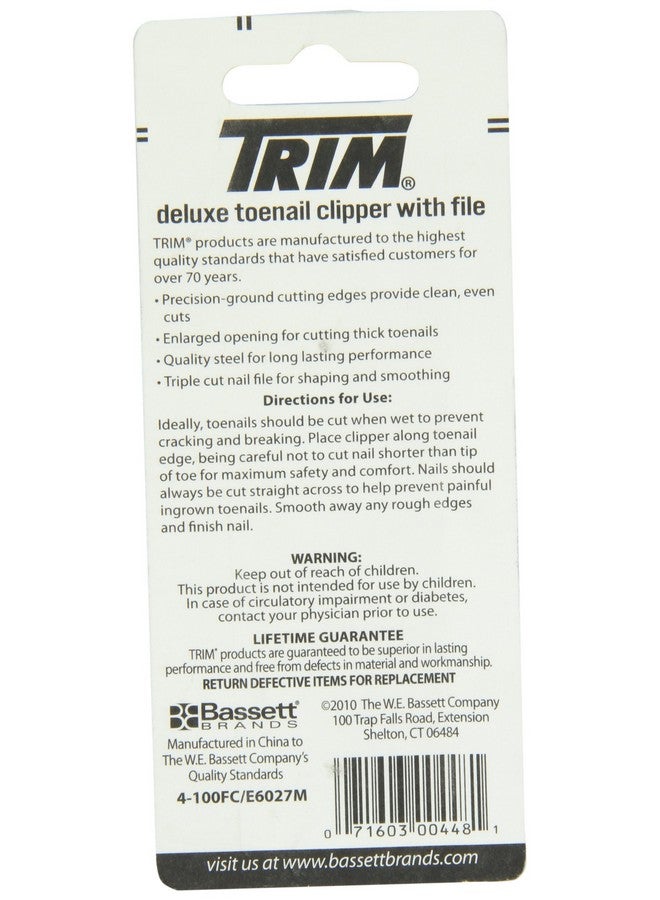 Neatfeet Deluxe Toenail 00448 Clipper 1 Count