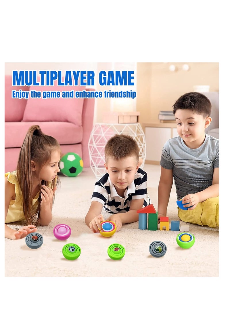 4PCS Fidget Toys for Kids Teens Adults Relieve Stress Exercise Finger Flexibility Fidget Spinner Gyro Fidget Toys Gifts for Boys Girls Party Favors for Boys Girl