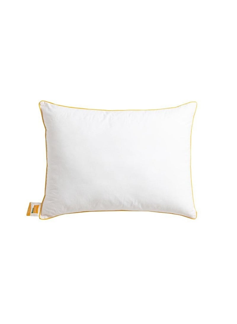 Dacron 95 Pillow (750 g) - Washable at 95°C, 100% Cotton, Perfect Cleanliness