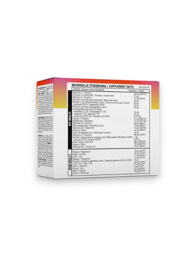 OstroVit Vita&Minerals Sport, 60 Capsules