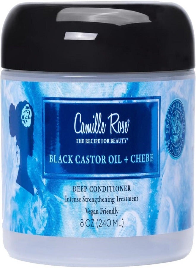 Camille Rose Black Castor Oil + Chebe Deep Conditioner 8 oz 240 ml