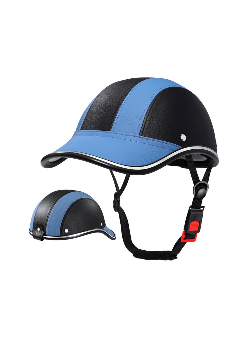 Urban Baseball Cap Style Bicycle Helmet for Adults - Adjustable Cycling Helmet for Commuting, Mountain, and Road MTB - Stylish and Safe Design for Teens and Adults.