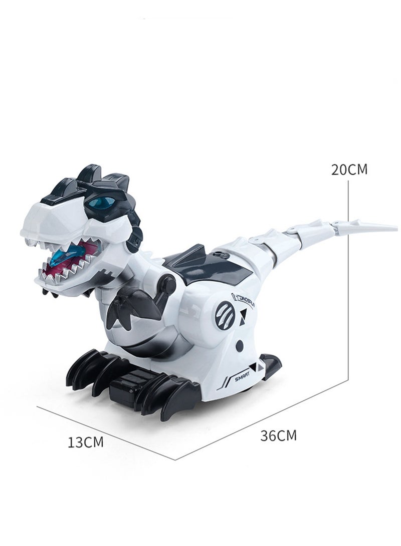 Children's Toy Simulation Dinosaur Electric Remote Control Deformable Spray Model Set