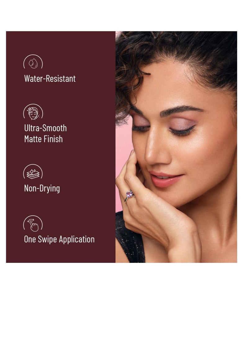 Swiss Beauty  Matte Creamy Lipstick Non drying  Highly pigmented Lipstick Shade Velvet Maroon 3.8gm