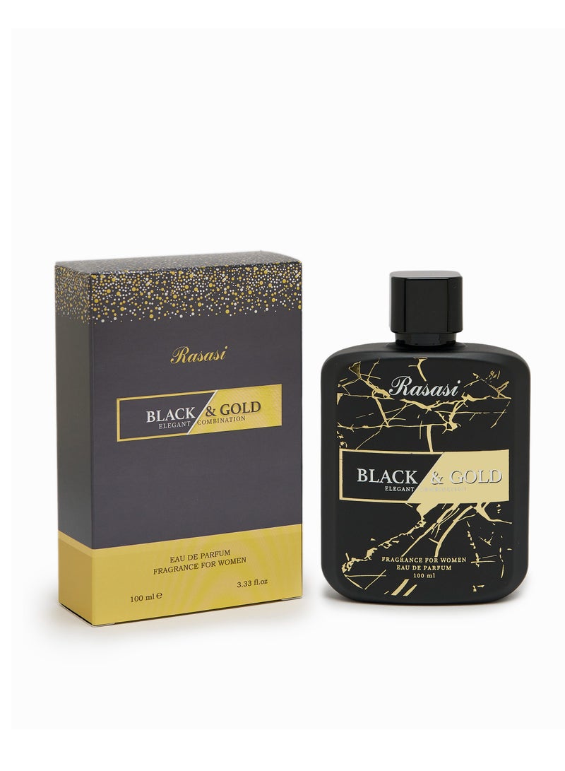 Black & Gold Fragrance For Women Eau De Parfum 100Ml 100ml