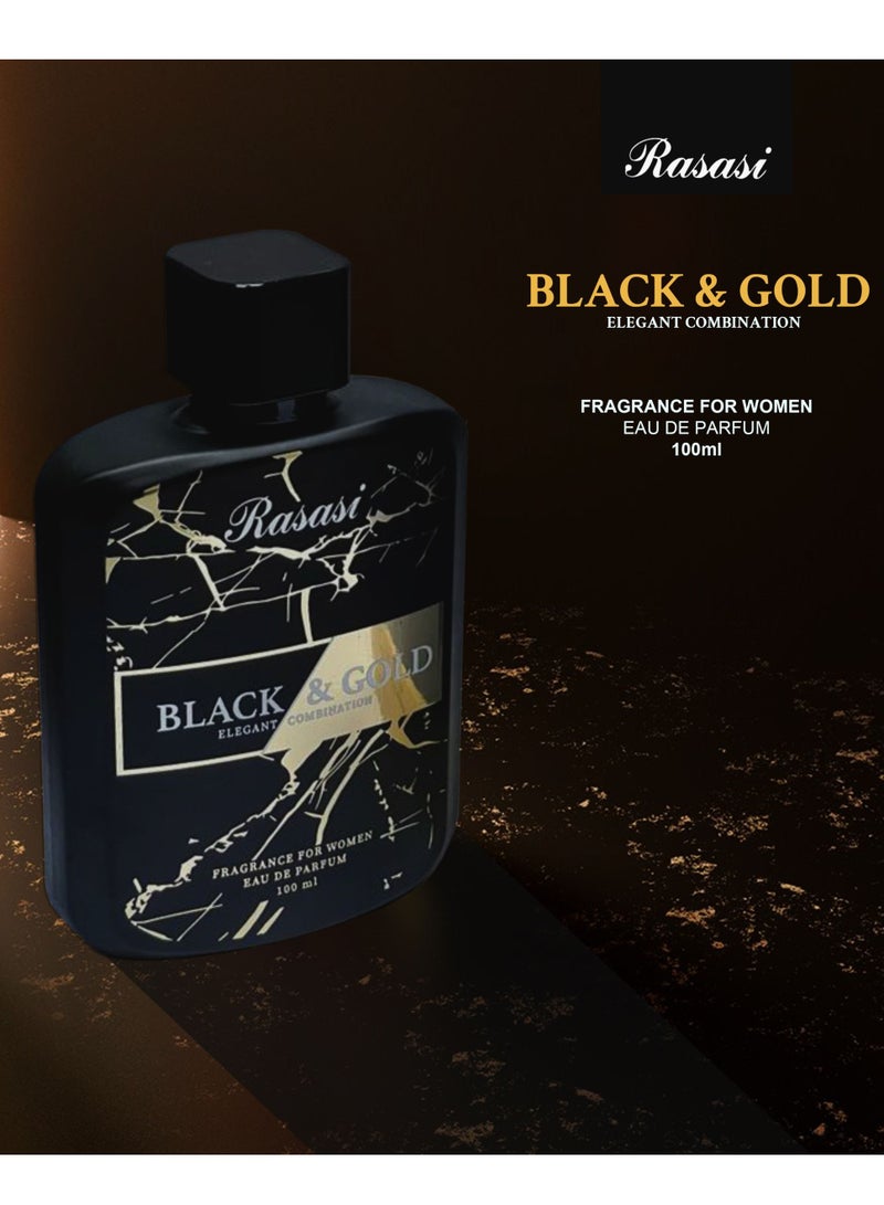 Black & Gold Fragrance For Women Eau De Parfum 100Ml 100ml