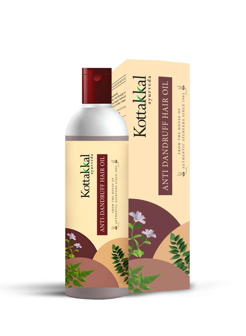 Kottakkal ayurveda® Anti Dandruff Hair Oil | No Artificial Colour & Fragrance | Paraben & Sulphate Free - 150 ml