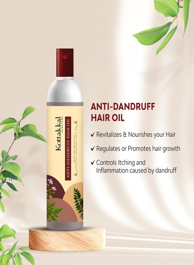 Kottakkal ayurveda® Anti Dandruff Hair Oil | No Artificial Colour & Fragrance | Paraben & Sulphate Free - 150 ml