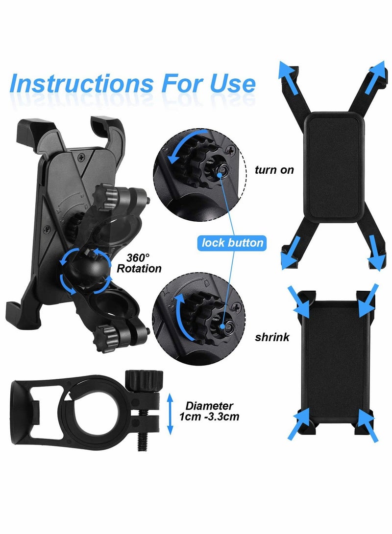 Bicycle Phone Holder, Portable Hand Carrying Handle, Straps Carrying Handle, Bandage Belt Webbing, Scooter Carrying Accessories, for Xiaomi M365 Mi, for Electric Scooter, Bicycle