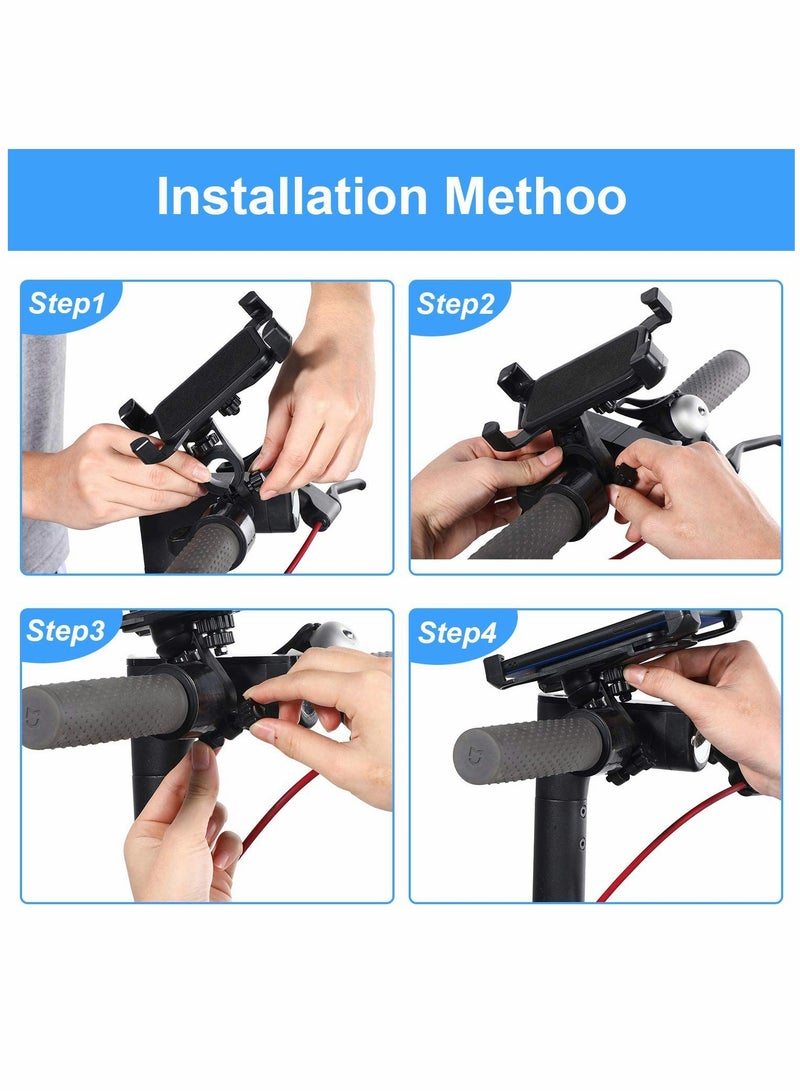 Bicycle Phone Holder, Portable Hand Carrying Handle, Straps Carrying Handle, Bandage Belt Webbing, Scooter Carrying Accessories, for Xiaomi M365 Mi, for Electric Scooter, Bicycle