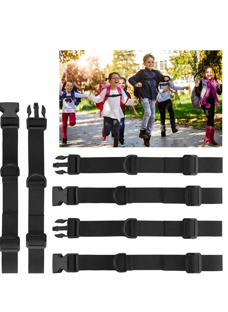 Backpack Chest Straps Backpack Shoulder Strap Fixing Straps Adjustable Backpack Chest Strap Buckles Adjustable Chest Strap for Backpack Chest Belt with Buckle for Hiking and Jogging 3 Pack