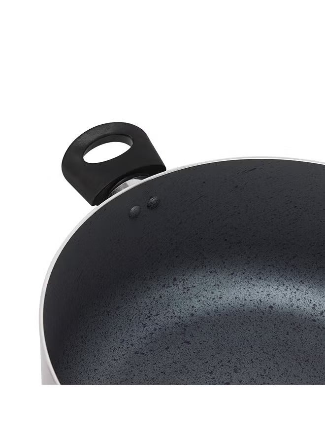 ever noon 8 piece non stick cookware set suitable for all stove tops gas, ceramic, halogen, induction, hot plate