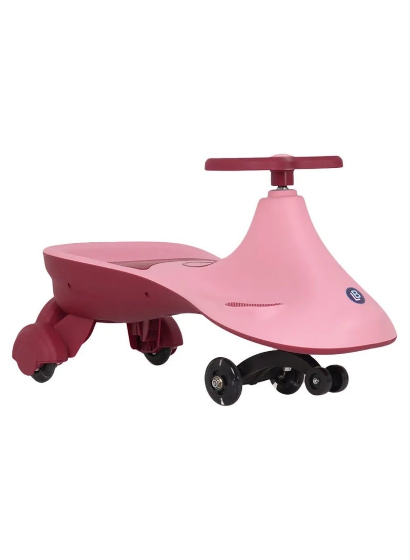 Swing Car Ride On Toy for Children - Pink