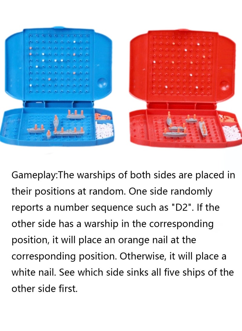 Parent-child Two-player Educational Naval Battleship Chess Strategy Game Aircraft Carrier Battle Interactive Chess