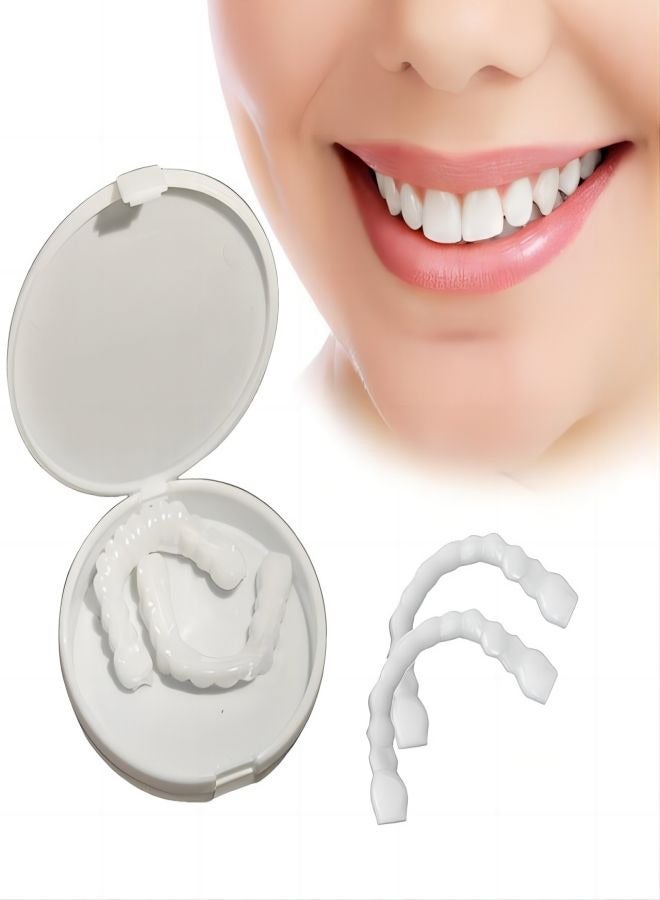 Teeth Veneers Anti-true Braces Snap On Smile Teeth Whitening Denture Teeth Comfortable Veneer Cover Teeth
