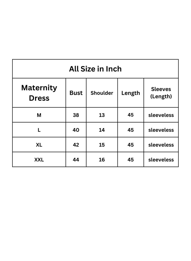 Zebees Soft Rayon Maternity Dress, Comfortable & Stylish