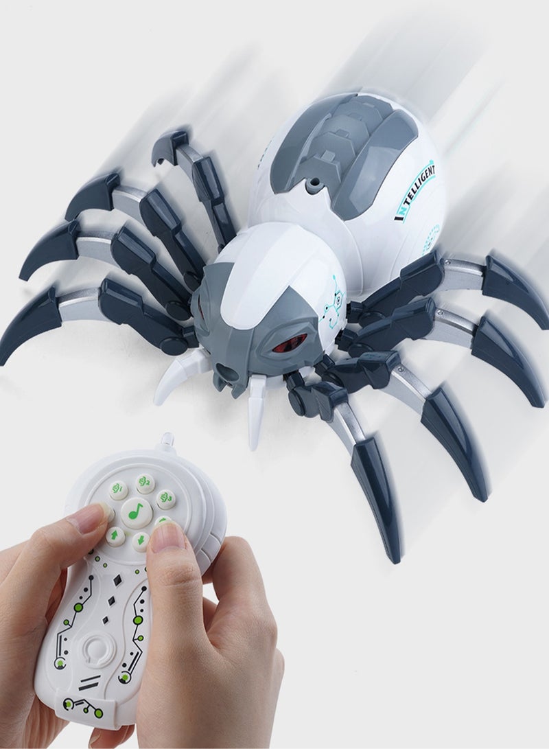 Children's Toy Simulation Spider Electric Remote Control Deformable Spray Model Set