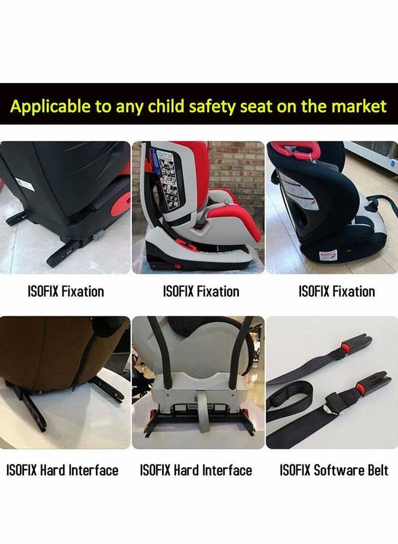 Car Universal Child Seat Restraint Anchor Mounting Kit Fixing for ISOFIX Belt Connector Bracket Latch