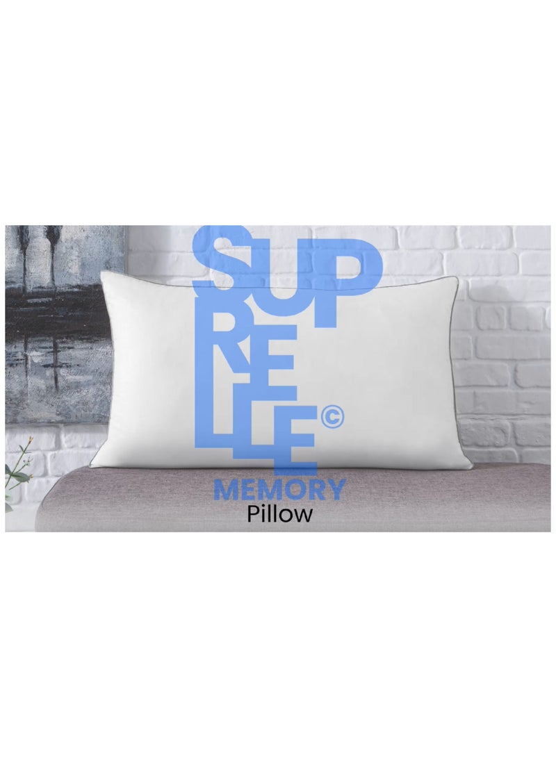 Suprelle Memory Pillow - Hypoallergenic, Breathable, and Supportive Memory Foam Pillow by Yataş Bedding for a Comfortable Sleep