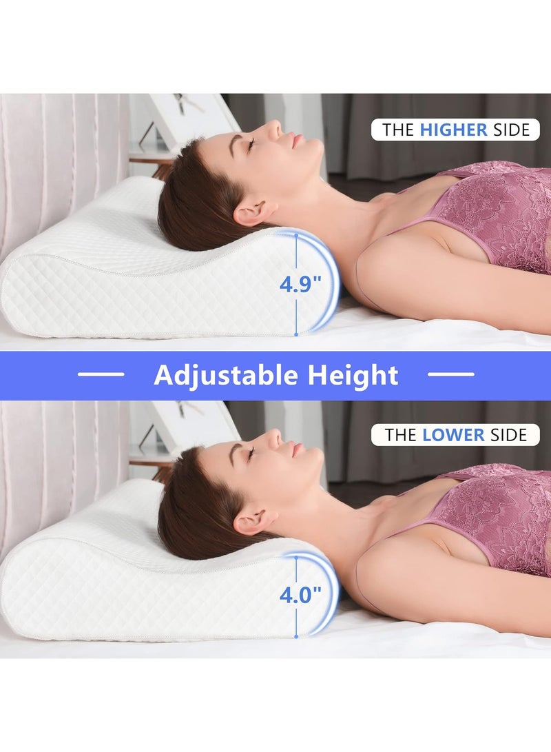 Generic Medical Cervical Sleeping Orthopedic Memory Foam Ergonomic Contour Pillow For Neck And Shoulder Support Pain Relief