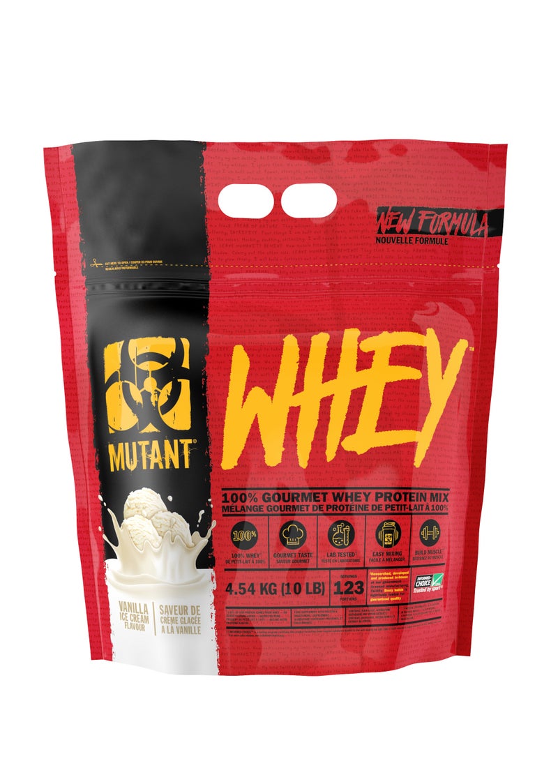 WHEY - Vanilla Ice Cream 4.54kg (10lbs)