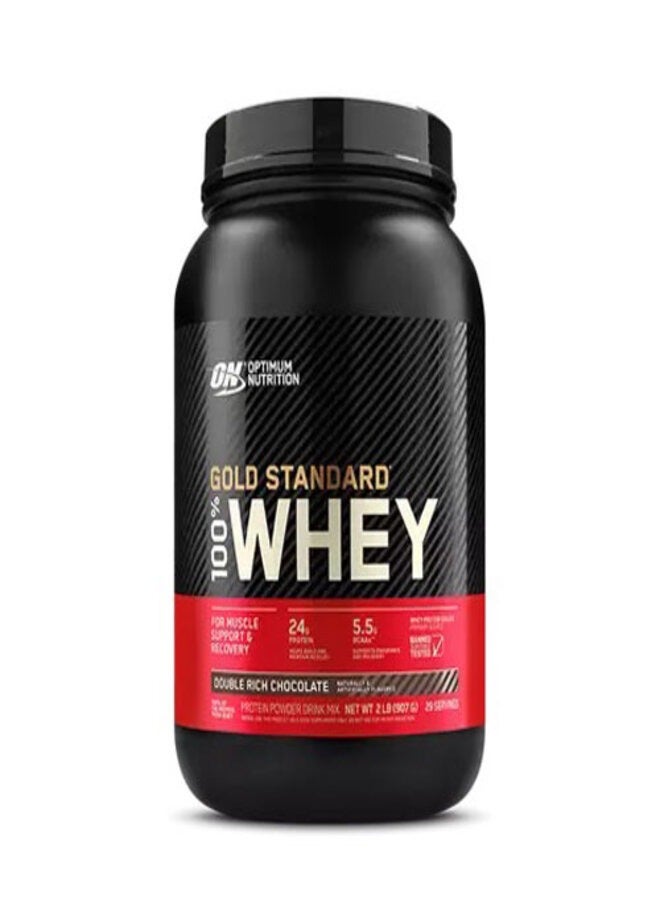 Gold Standard 100% Whey Protein Powder - Double Rich Chocolate 907gram